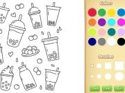Jogo Livro de colorir Boba fofo para crianças online