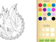Jogo Livro de colorir da mandala para adultos online