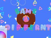 Jogo Mesmo e diferente donut online