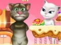 Jogo Falando gato Tom beija Angela 2  online