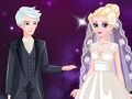 Jogo Foto do casamento de Elsa e de Jack  online