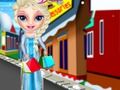 Jogo Bebê Elsa Shopping Inverno  online