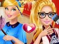Jogo Rivalidade Cinderela e Barbie  online