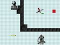 Jogo Ronny corre em torno de robôs  online