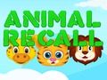 Jogo Recall de animais  online