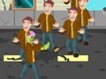 Jogo Ataque de zombis  online