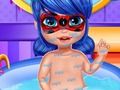 Jogo Divertimento do banho do joaninha do bebê  online