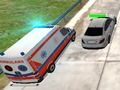 Jogo Carreira de estrada de resgate de ambulância  online