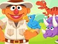 Jogo 123 Sesame Street: Creche Dinosaur's Dinosaur online
