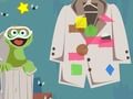 Jogo 123 Sesame Street: Oscar's Junk My Jacket online