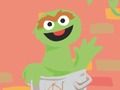 Jogo 123 Sesame Street: Lançamento do lixo de Oscar  online