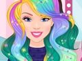 Jogo Barbie Ultimas Tendências de Cabelo  online