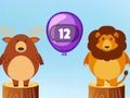 Jogo Jungle Balloons Adição  online