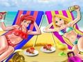 Jogo Princesa praia vestir-se  online
