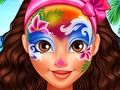 Jogo Oceania Princesa Moana Face Art online