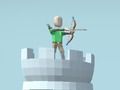 Jogo Arqueiro torre  online