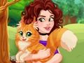 Jogo Olivia doma um gato  online