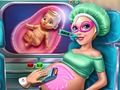 Jogo BFFs de heróis grávida check -up online