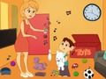 Jogo Sala de desenho infantil  online