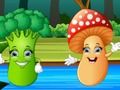 Jogo Encontro com cartas de vegetais  online