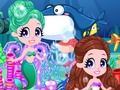 Jogo Design artístico do mundo das sereias  online