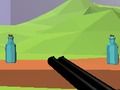 Jogo Atirador de garrafas 3D  online