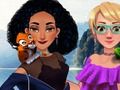 Jogo Jasmine e Rapunzel no acampamento  online