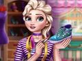 Jogo Design de tênis Princesa Frozen  online