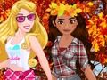 Jogo Flanelas Princesa Outono  online