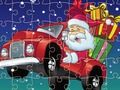 Jogo Quebra-cabeça de veículos de Natal  online