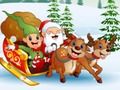 Jogo A descoberta do Papai Noel com presentes  online