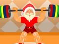 Jogo Papai Noel halterofilista  online