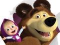 Jogo Masha e o Urso: quebra-cabeças  online