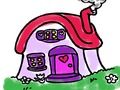 Jogo Livro para colorir de casa  online