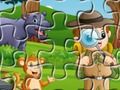 Jogo Quebra-cabeça de exploradores da selva  online