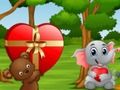 Jogo Doce Valentine Pets Jigsaw online