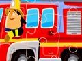 Jogo Quebra-cabeça de caminhões de bombeiros  online