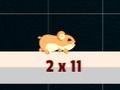 Jogo Multiplicação da grade do hamster  online