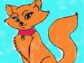 Jogo Gatos doces para colorir  online