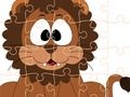 Jogo Puzzle de animais dos desenhos animados  online