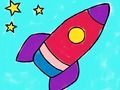 Jogo Livro de colorir de foguetes  online