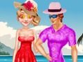 Jogo Casal Havaí de férias  online