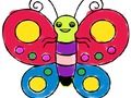 Jogo Livro para colorir borboleta  online