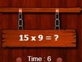 Jogo Desafio de matemática de multiplicação  online