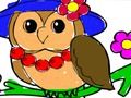Jogo De volta às aulas: livro para colorir de pássaros  online