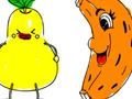 Jogo De Volta à Escola: Fruits Coloring  online