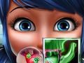 Jogo Doutor de língua de menina pontilhada  online