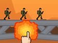 Jogo Bombear a ponte  online
