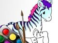 Jogo Livro de colorir de animais engraçados  online