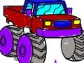 Jogo Volta às aulas: Monster Truck Coloring  online